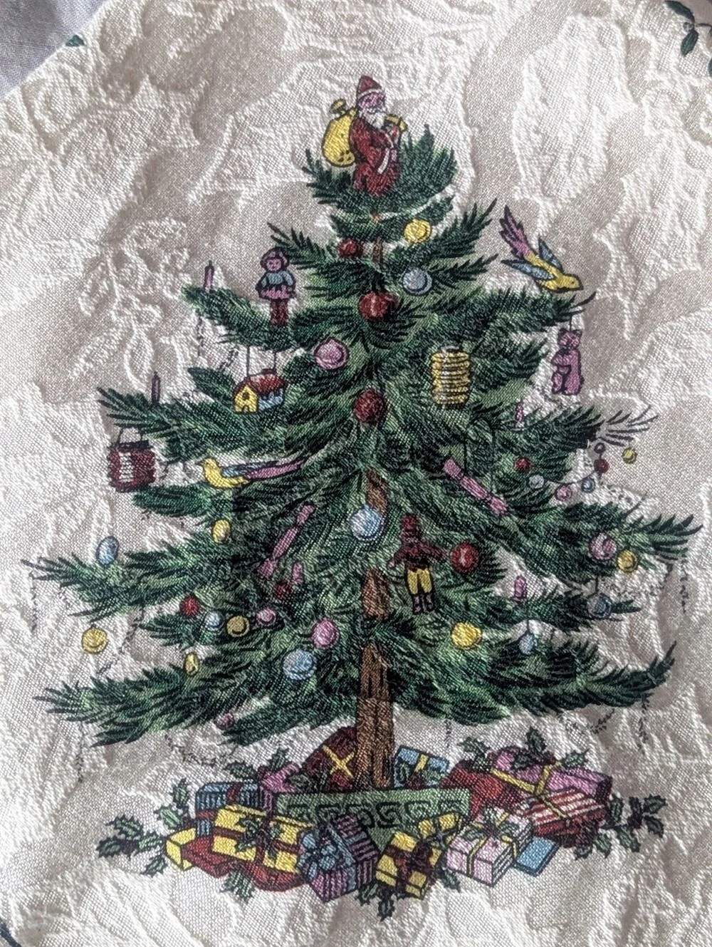 Christmas Tree Jacquard Napkins Set of 4 18x19